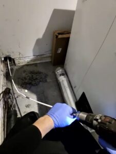 dryer vent clogged with lint