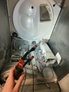 dryer vent blockage rag inside ventilation Toronto condo