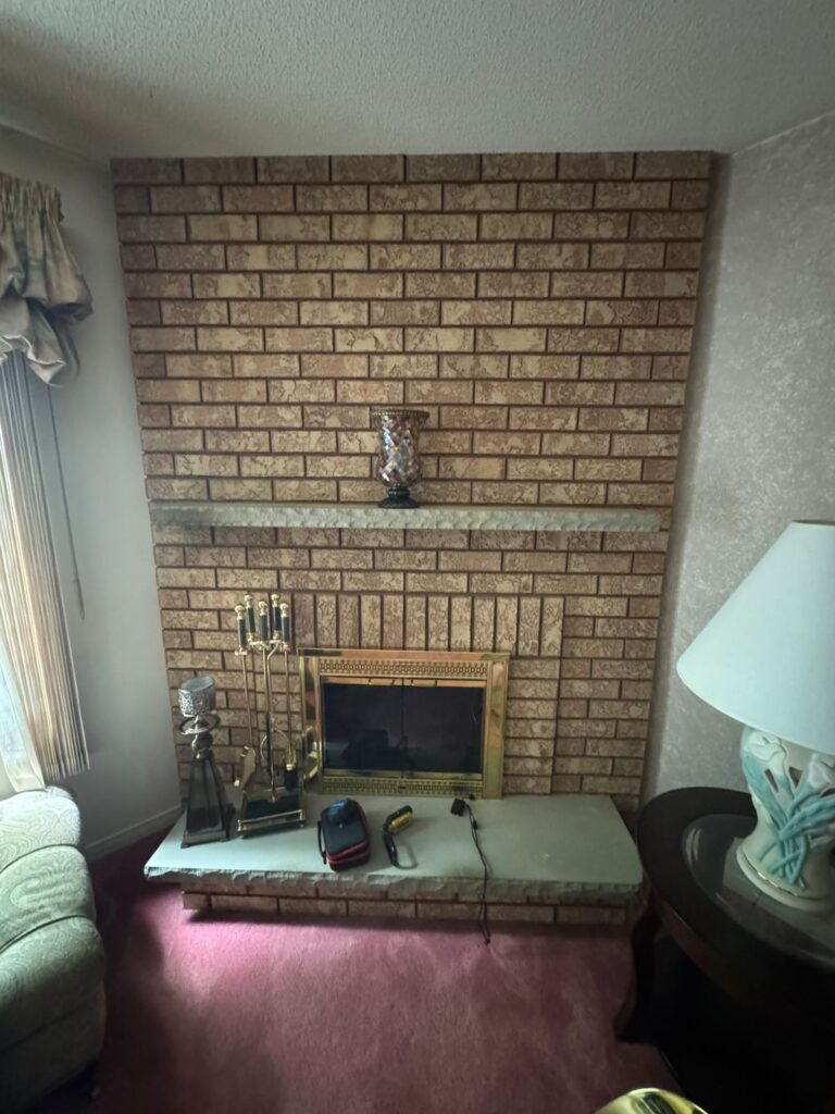wett inspection fireplace